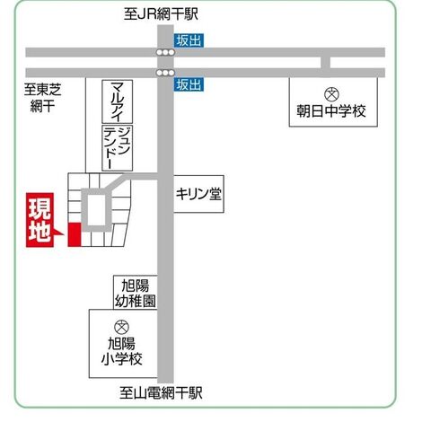 姫路市網干区坂上地図
