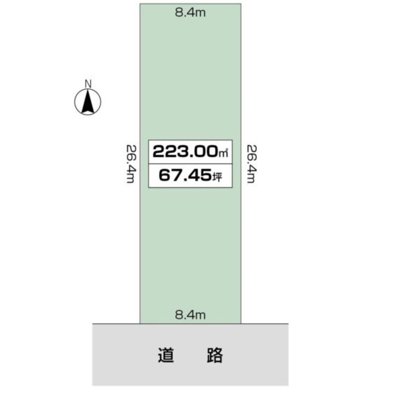姫路市広畑区高浜町３丁目　区画図