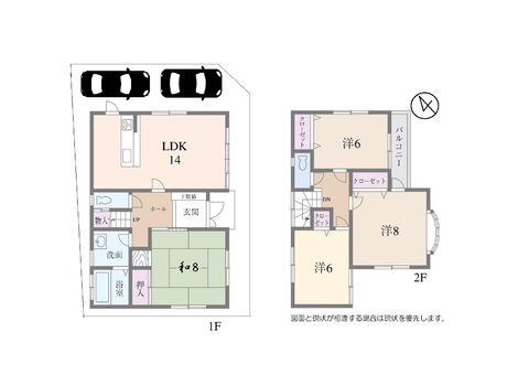 加古川稲屋No.4　間取り図